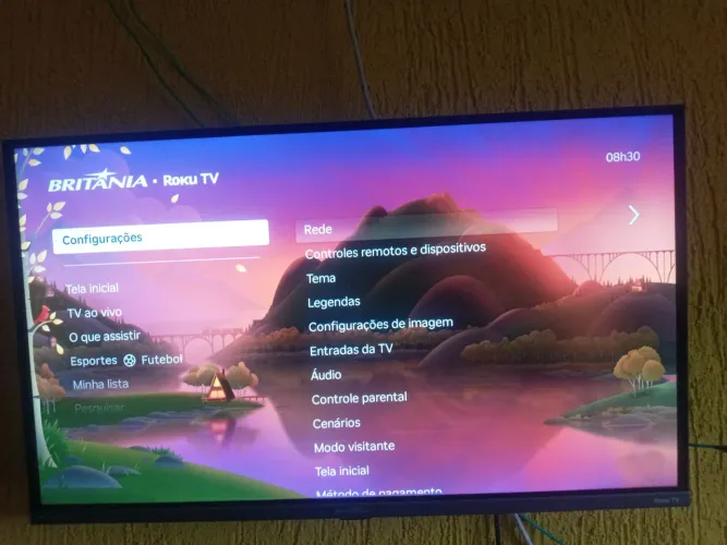 Smart TV Britânia ROKU TV