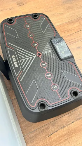 Plataforma vibratória ginástica Genis Polishop 