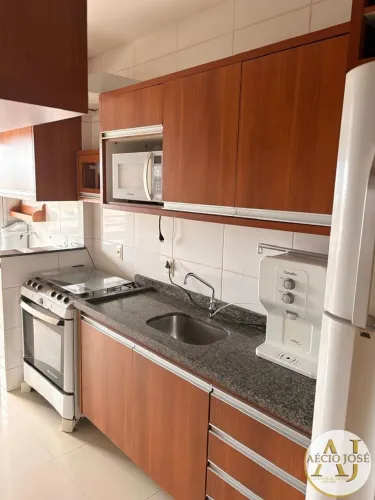 Apartamento semi mobiliado para locação no Vero