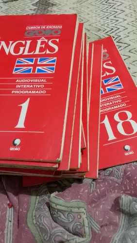 Livros e fitas de inglês editora globo