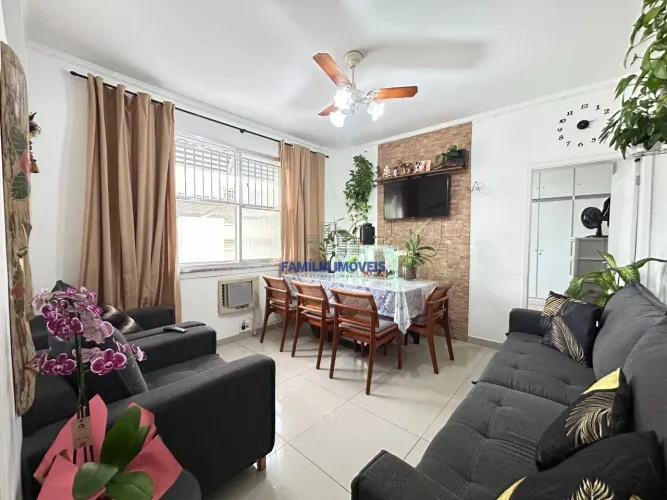 Apartamento à venda 2 quartos 2 vagas Praia Aparecida em Santos/SP