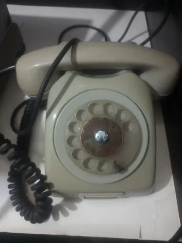 Telefone antigo de disco