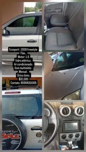 Ford Ecosport XLT 1.6/ 1.6 Flex 8V 5P 2008