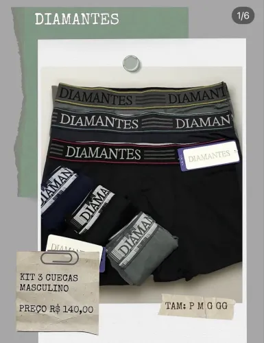 Cuecas Diamante