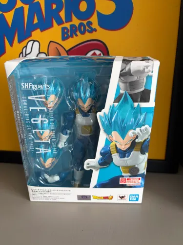 Super Saiyan Vegeta Unwavering Saiyan blue - Dragon Ball Super - SH Figuarts - Bandai