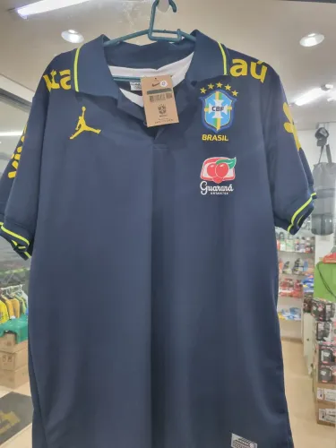 Camiseta Brasil Comissao Tecnica Gola Polo