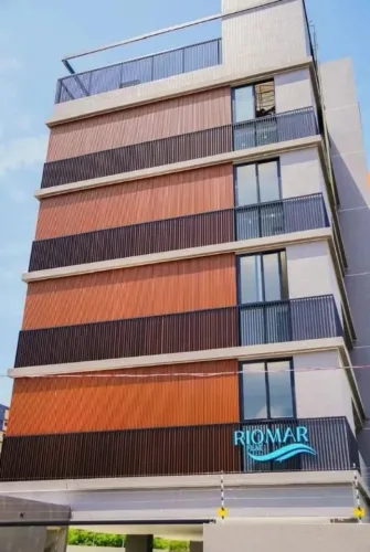 Flat moderno no RioMar Flats em Intermares, a 100m da praia, com varanda, armários planeja