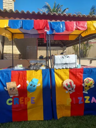 Barracas de lanches para sua festa 