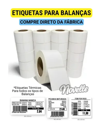 Etiqueta Balança térmica