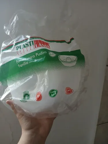 Formas forneáveis para pudim c/ 5UN 1,1L