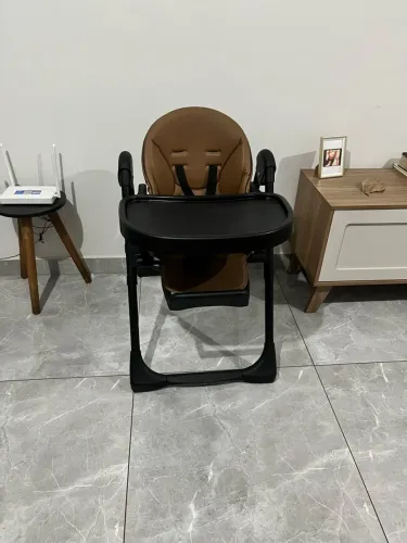 Cadeira de Refeição Bebê Burigotto Prima Pappa Caramelo