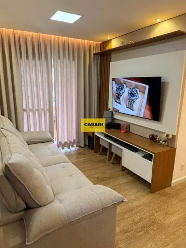 Apartamento à venda na Vila América em Santo André - 3 quartos (1 suíte), Porteira Fechada