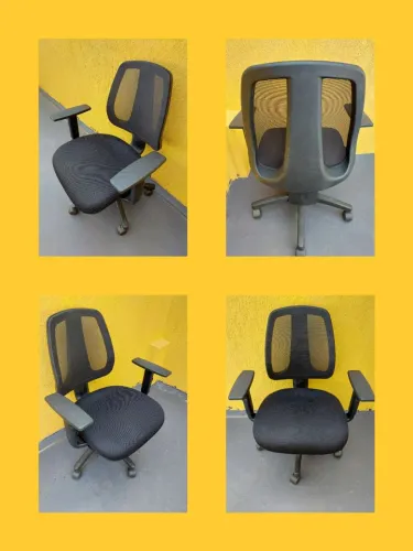 Cadeira escritorio giratória
