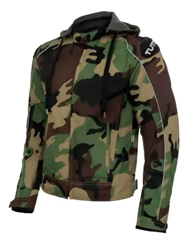 Jaqueta Motociclista Tutto Army Men Camuflada