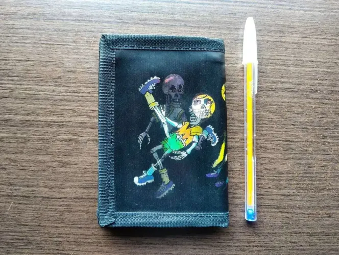 Carteira de bolso antiga