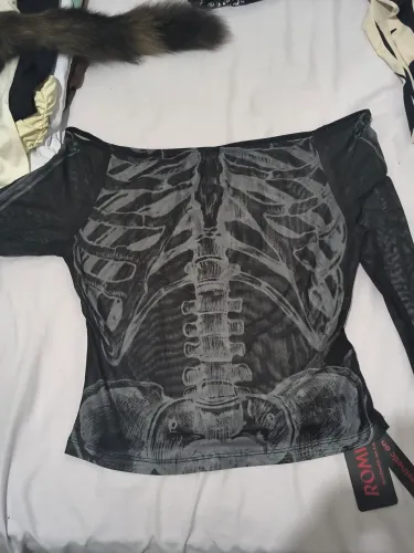 Croped feminino regata/camiseta masculina gótica transparente 20,00 cada