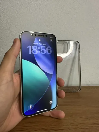 Iphone 12 Branco 64 Gb - Único dono, totalmente original (Capinha e pelicula)