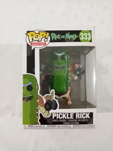 Funko Pop Pickle Rick 333 Rick And Morty Original Vaulted Raro 