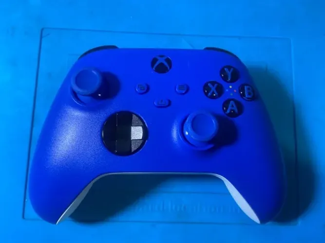 Controle Xbox Series S/X Azul Original Microsoft Impecável