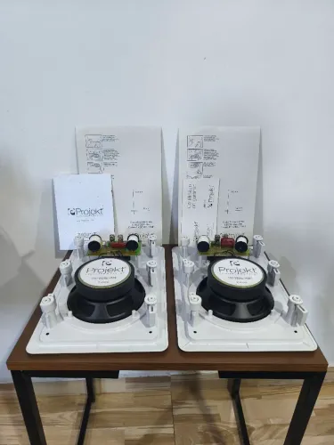 Par de caixas de som de embutir Project 100 w