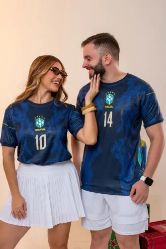 Camisa Brasil Personalizada com seu nome