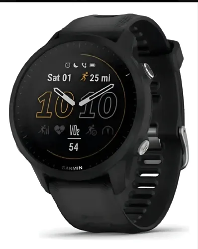 Relógio Monitor Cardíaco De Pulso C Gps Garmin Forerunner 955 Preto