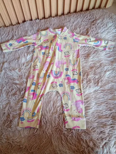 11 macacão de bebê, aceito cartão
