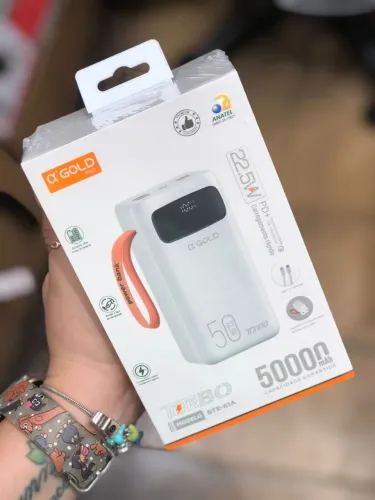Carregador Portátil 50000mAh Ultra Capacidade turbo