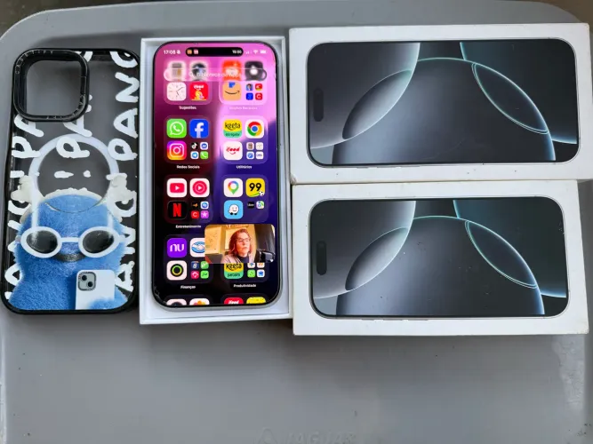 iPhone 16 pro max branco original 256GB