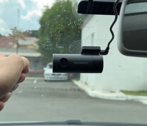 Câmera veicular DDPAI 2k 30fps visão noturna novo lacrado 