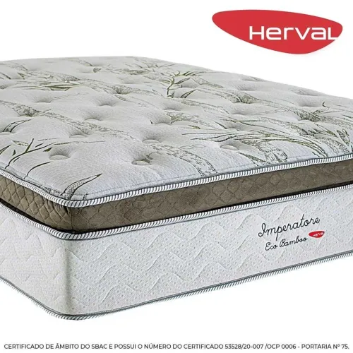 Colchão Herval Imperatore King Size Novo
