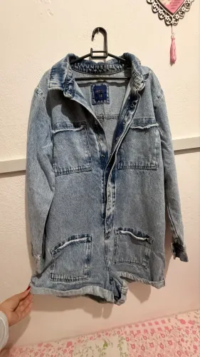 Macacão Jeans Bluesteel