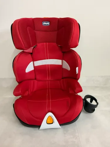 Cadeirinha Chicco Oasys 2-3 Fixplus Evo Vermelha (Usado)