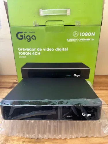 DVR Giga 4 Canais 1080N GS0464 - Acesso pelo Celular