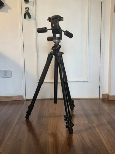 Título: Tripé Manfrotto 055X PROB + Cabeça 3 Movimentos | Profissional