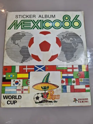 Álbum completo copa do mundo de 1986