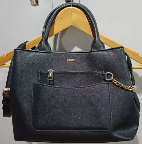 BOLSA TOTE MÉDIA PRETA