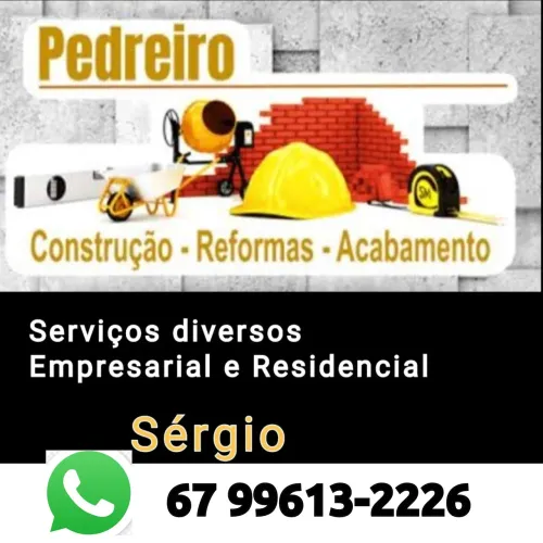 Serviço de Pedreiro