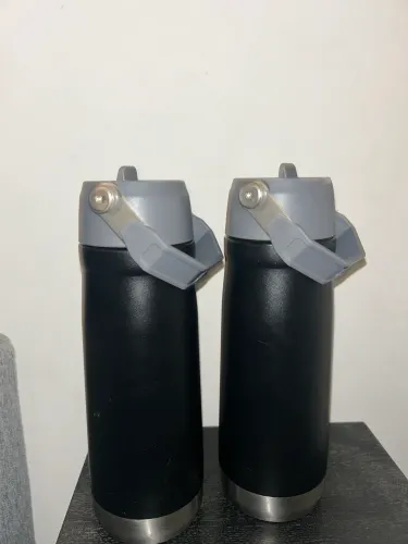 2 Garrafas Térmicas Pretas Stanley Premium