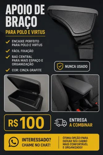 Apoio de braço para polo/virtus
