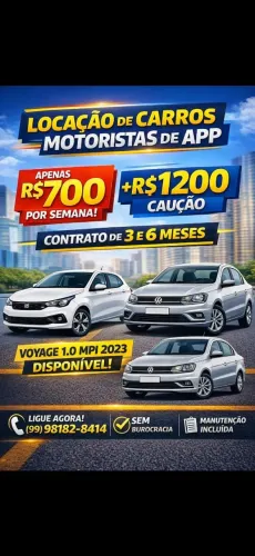 Aluguel para Motorista de app