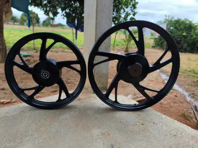 Jogo de Rodas Biz 125, 110 e 100. Novas de fábrica.