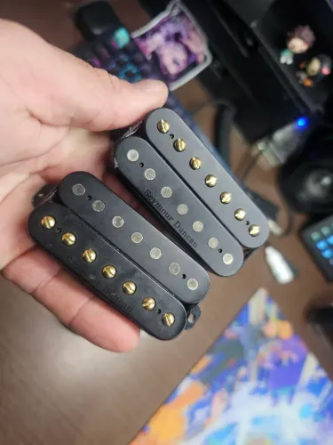 Set Captadores Seymour Duncan Pegasus e Sentient Guitarra 7 cordas