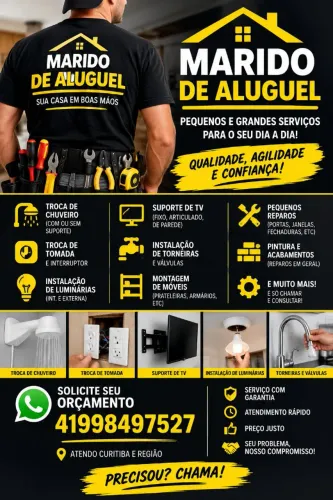 Marido de aluguel (Curitiba e região metropolitana)