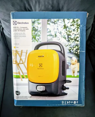 Lavadora de Alta Pressão Electrolux 1650PSI 1400W  Lava a jato 