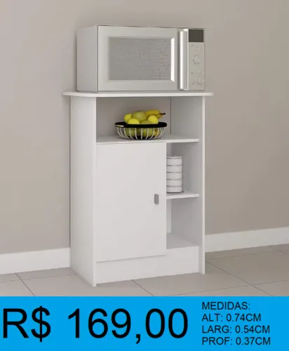 fruteira alt: 74cm larg: 54cm - frete grátis!
