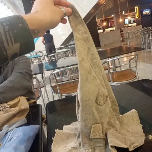 Chapéu de Bruxo feito em Lona