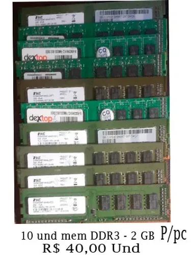 vendo hd  e memórias para pc e notebook