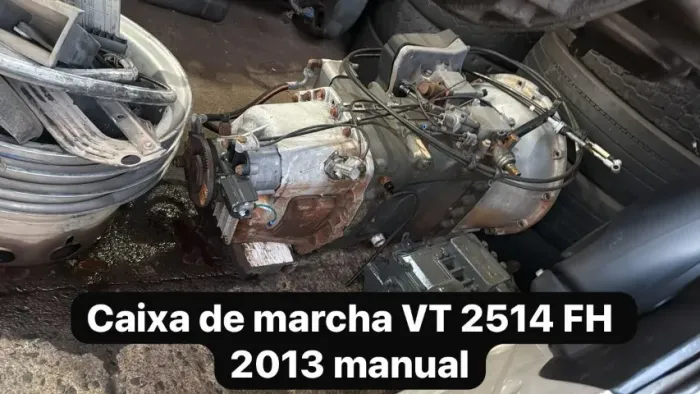 Câmbio vt.2514 volvo FH ano 2013 sem troca garantia de experimento