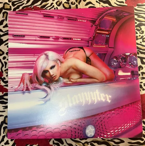 LP VINIL - slayyyter mixtape tour pink & white splatter